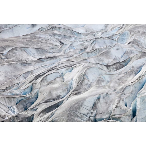 AK, Glacier Bay NP, Reid Glacier Ice patterns